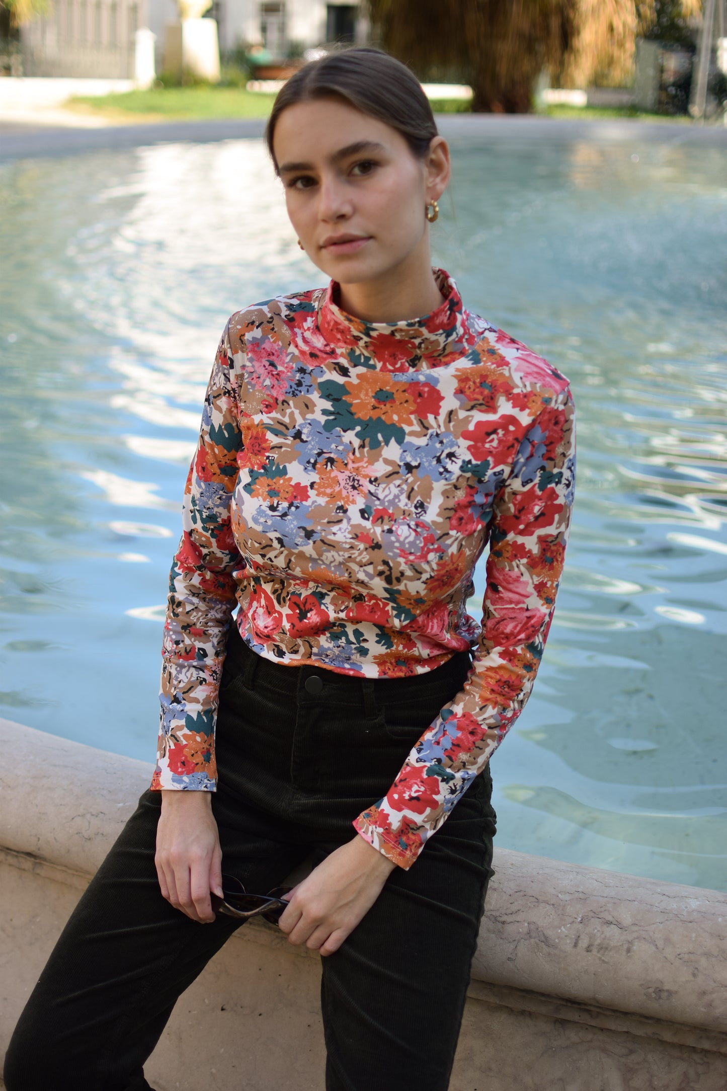 Camisola floral